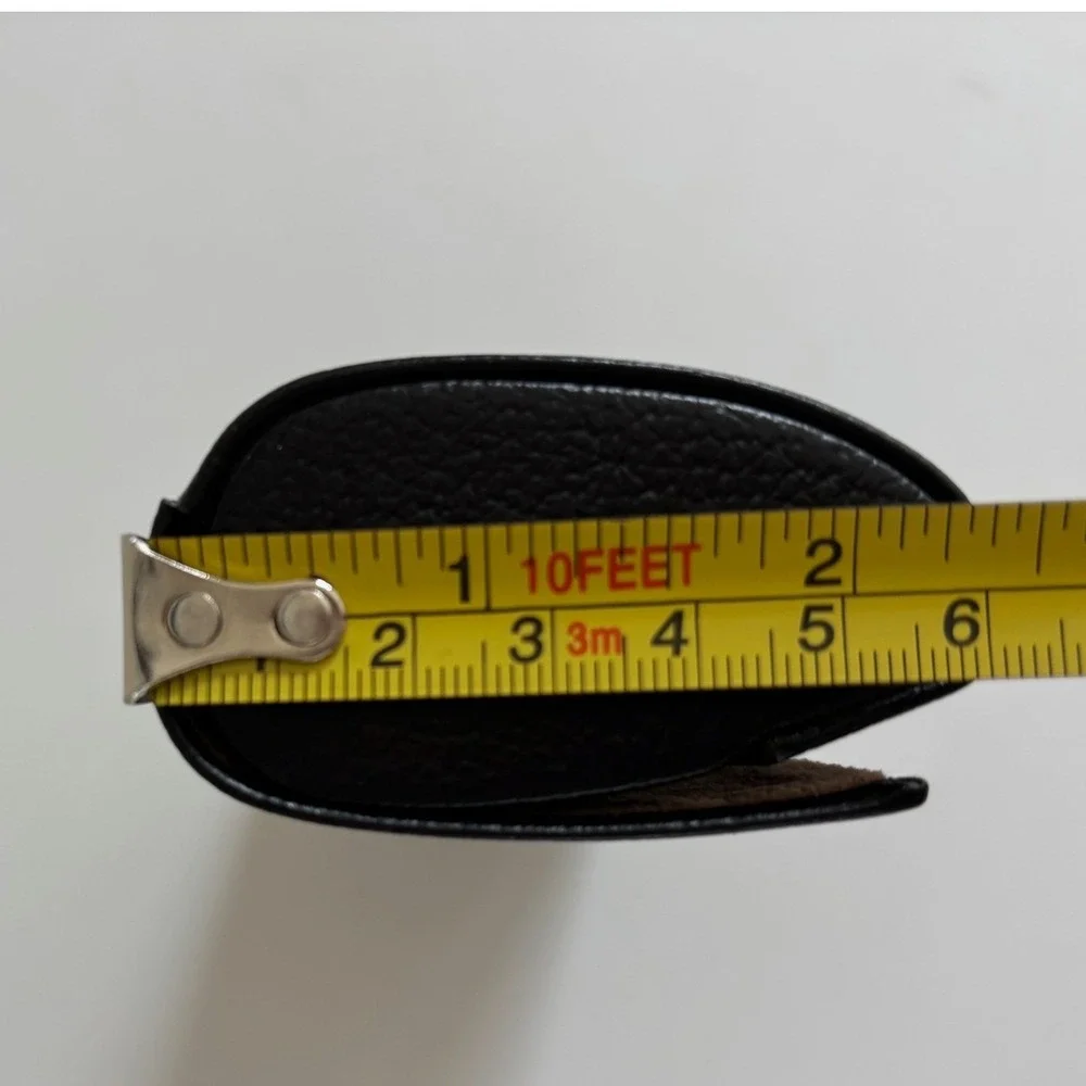 Burberry Eyeglasses Sunglasses Hard Case Black Textured Gold Logo Protective